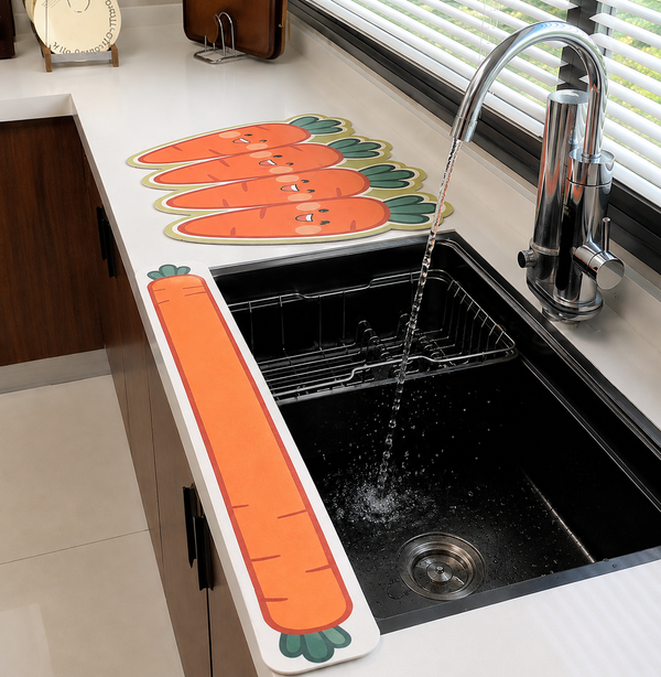 Cute Carrot Sink Mat