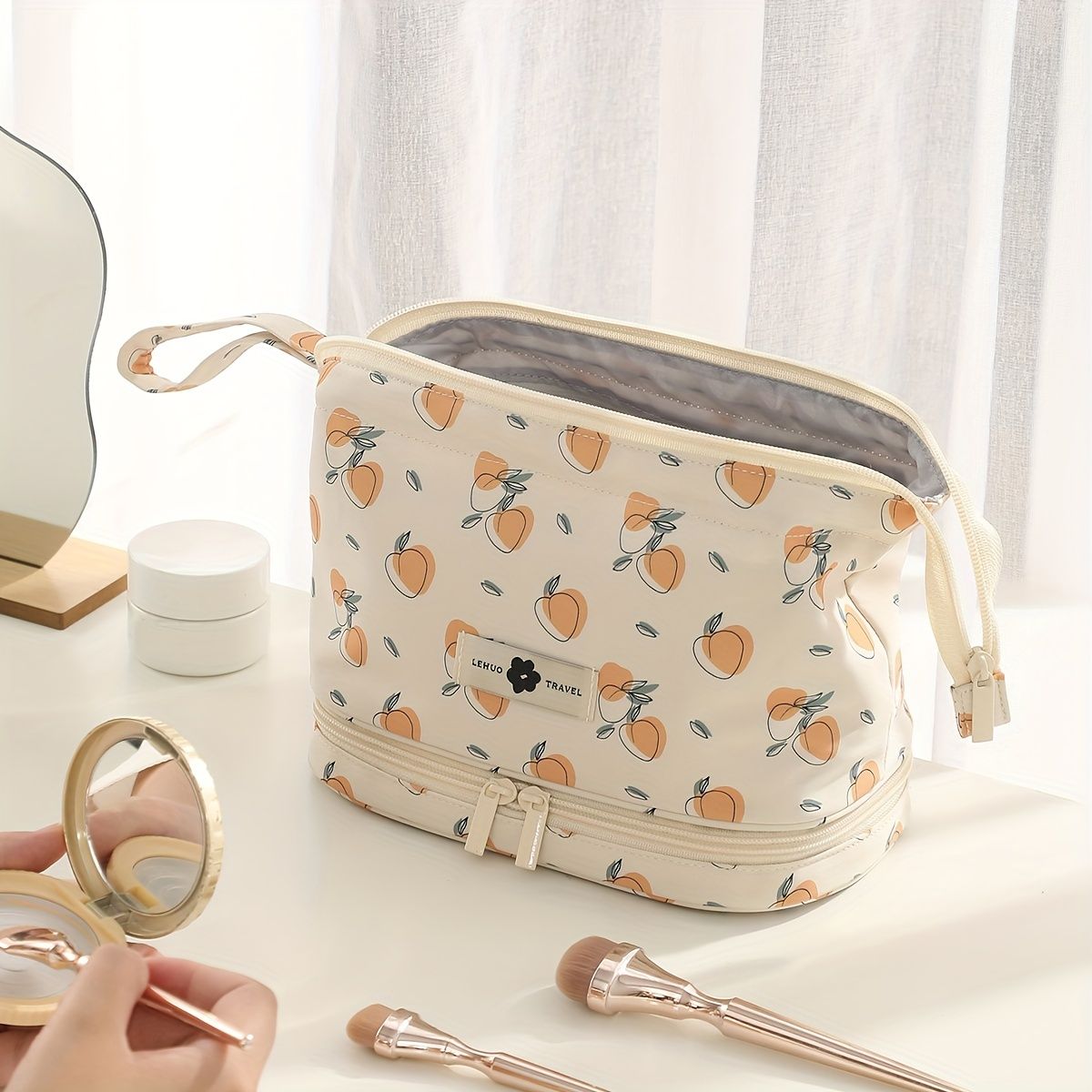 Double Layer Toiletry Bag
