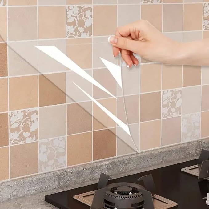 Kitchen Oil-Proof Sticker (12" x 36" Inch)