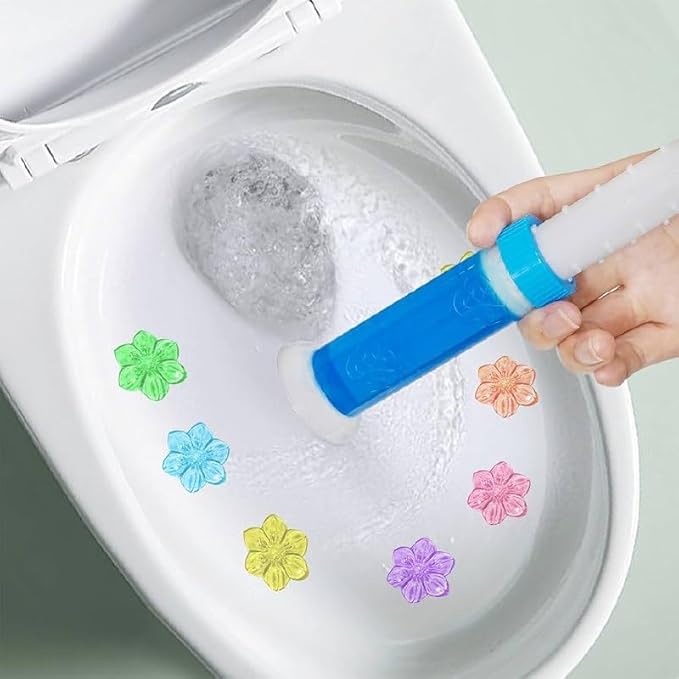 Flower Stamp Toilet Gel