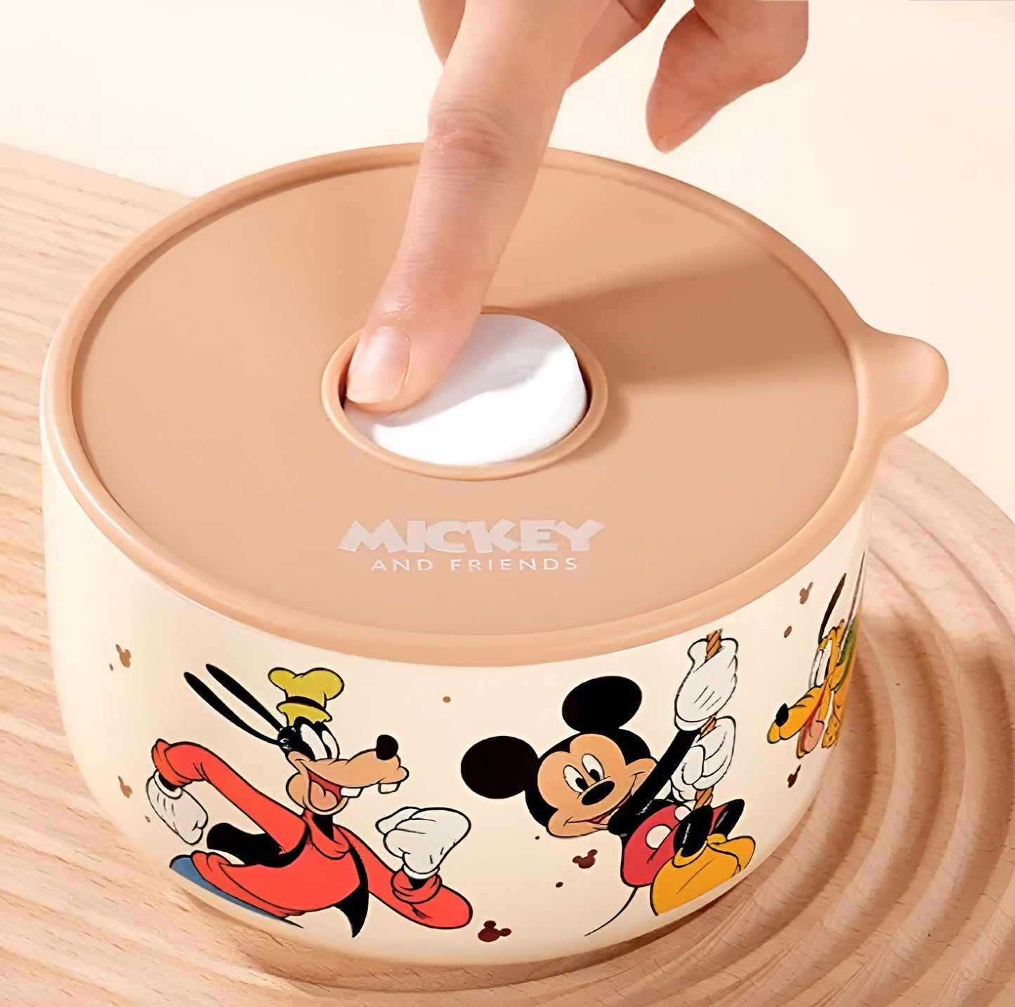 Disney Mickey Bowl With Lid