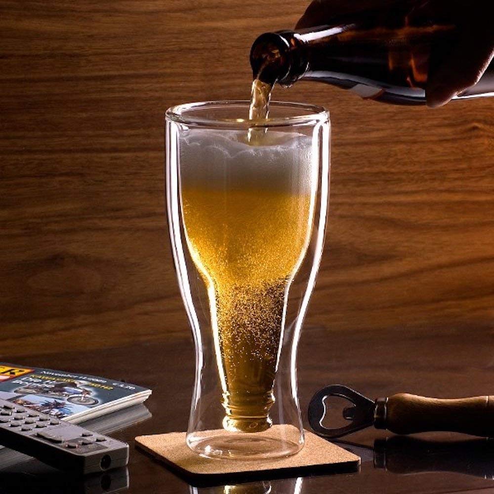 Bottle Shape Glass