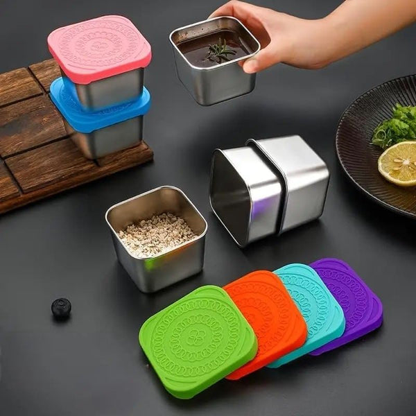 Mini Steel Food Containers