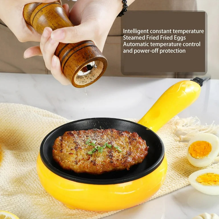 Mini Electric Frying Pan with Boiler