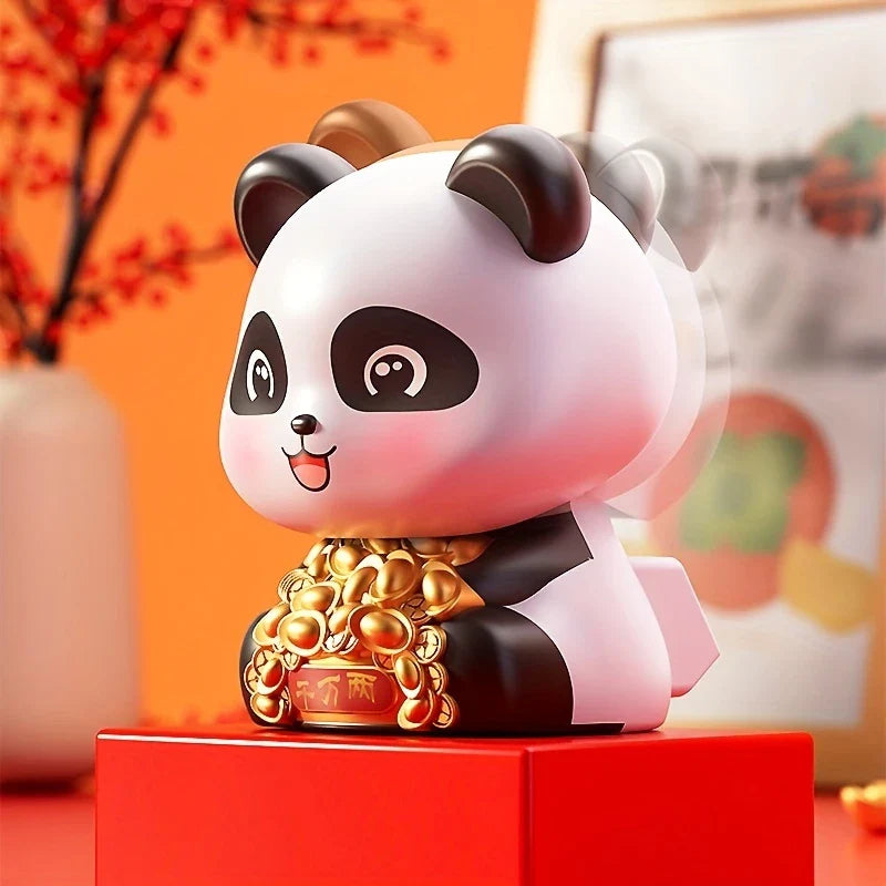 Solar Panda Ornament