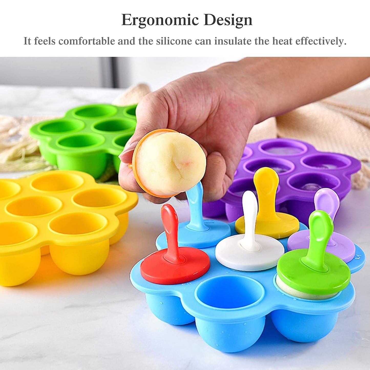 Silicone Popsicles Molds