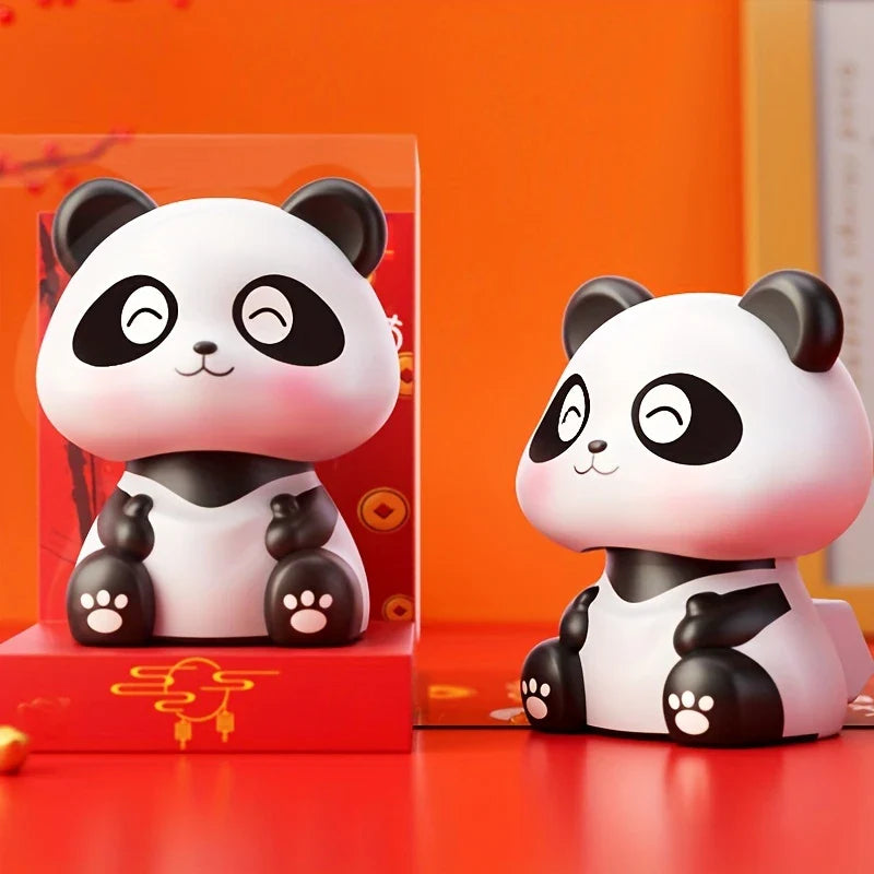 Solar Panda Ornament