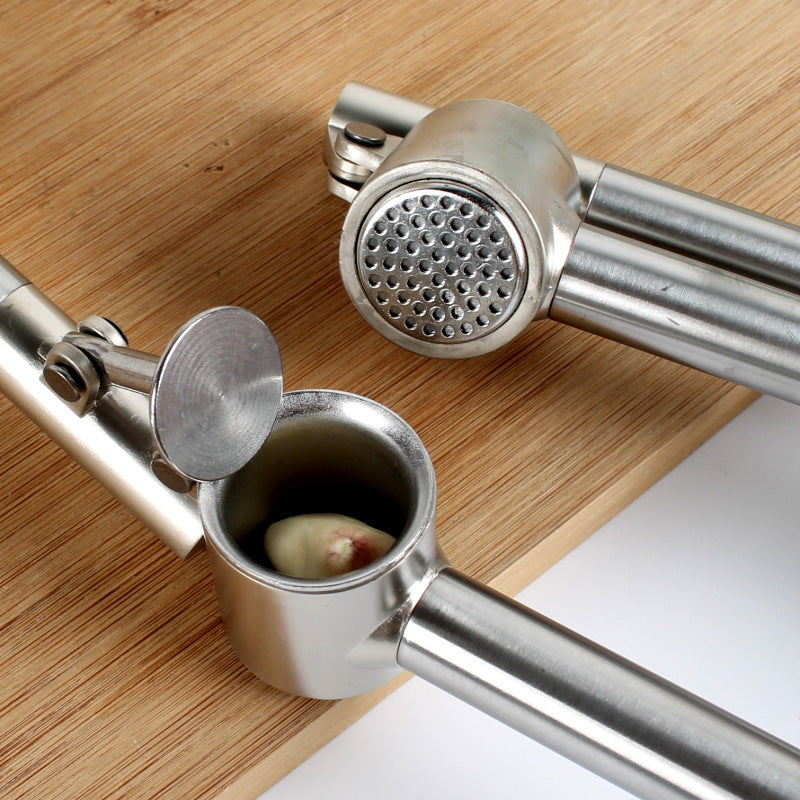 Stainless Steel Garlic Press