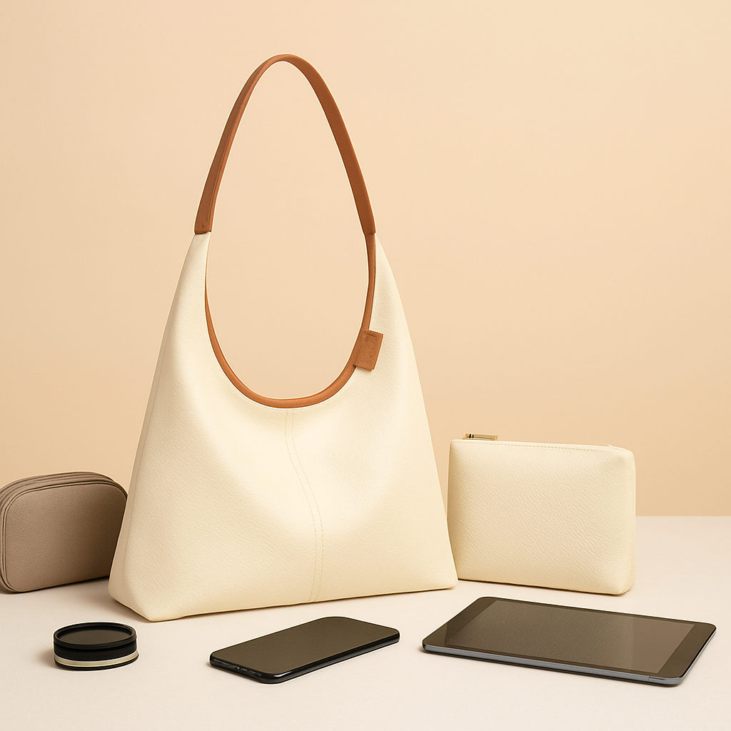 Aura Tote Bag With Pouch