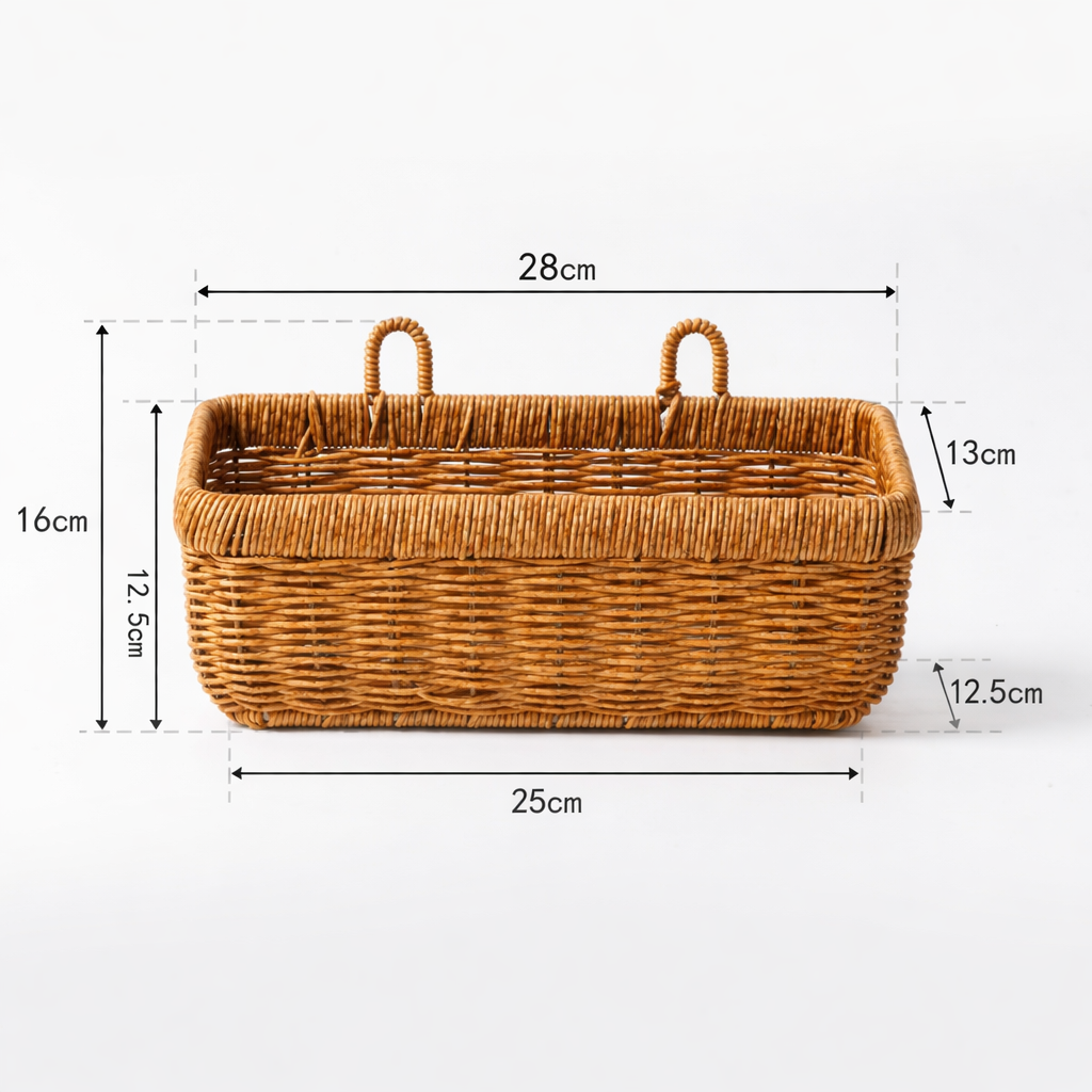 Woven Wall Storage Basket