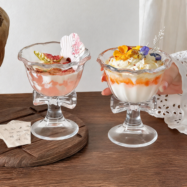 Crystal Dessert Bow Cup