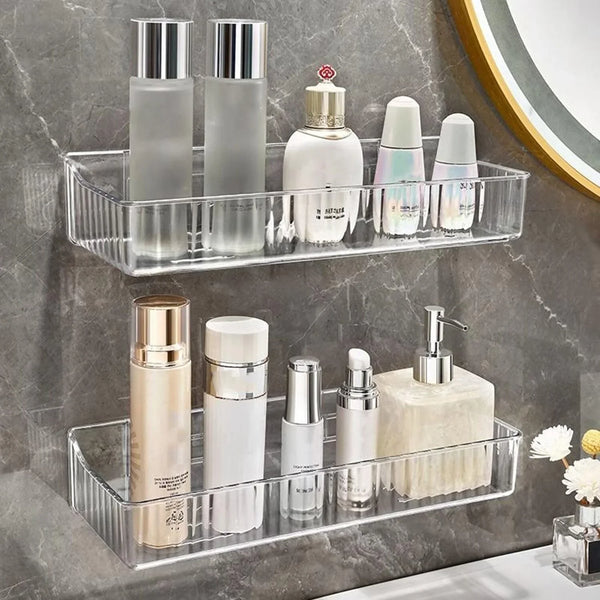 Clear Wall-Mounted Organizer
