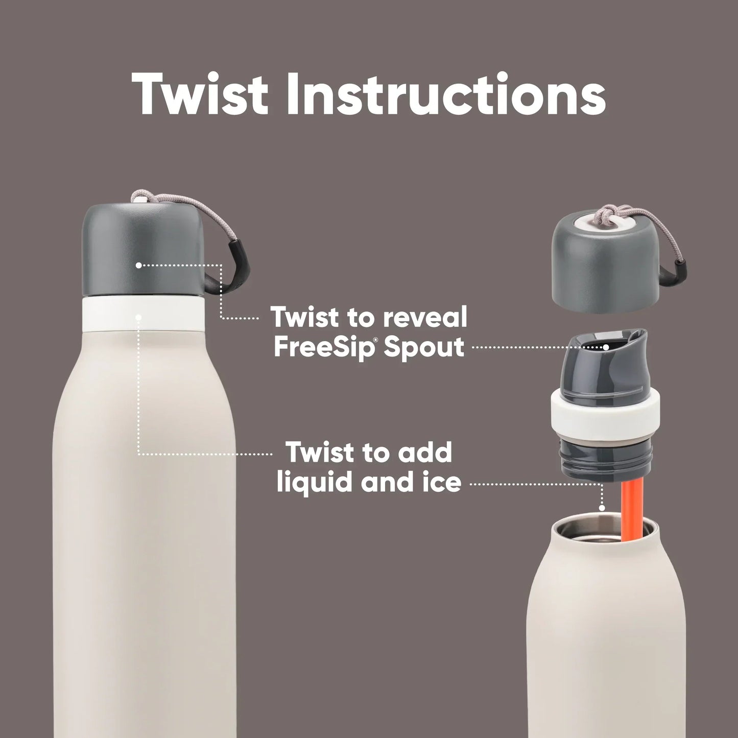 FreeSip Twist Bottle
