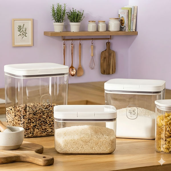 Transparent Food Storage Container