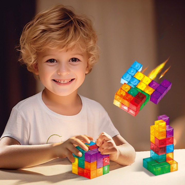 Magnetic Puzzle Cubes(With 54 Cards)