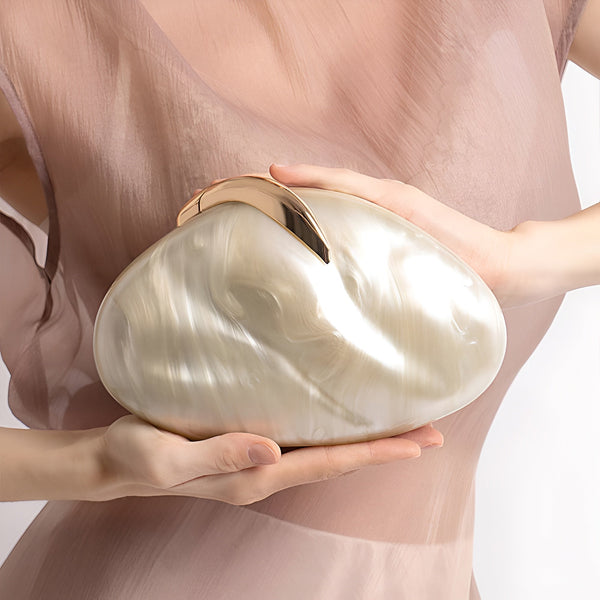 Elegant Shell Clutch