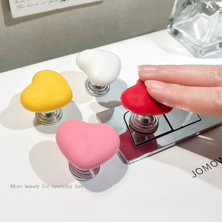 Heart Shaped Press Button