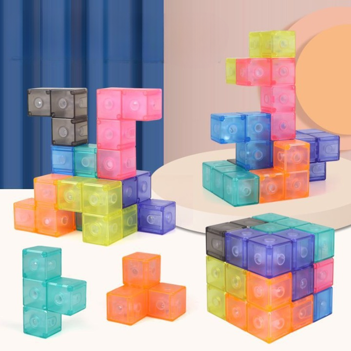 Magnetic Puzzle Cubes(With 54 Cards)