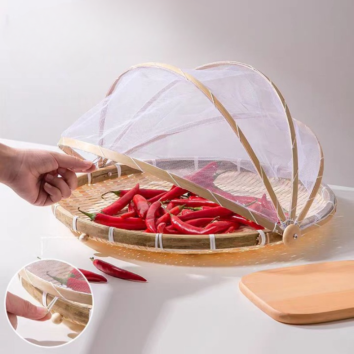 Bamboo Food Serving Basket