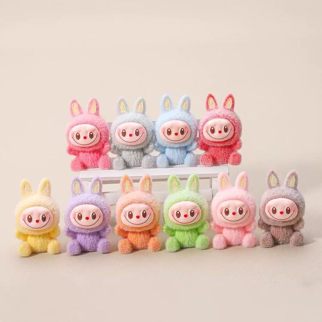 Mini Labubu Squad Decor Set