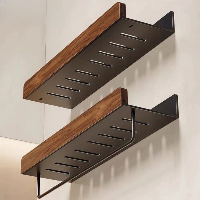 Wooden Storage Organizer Rack