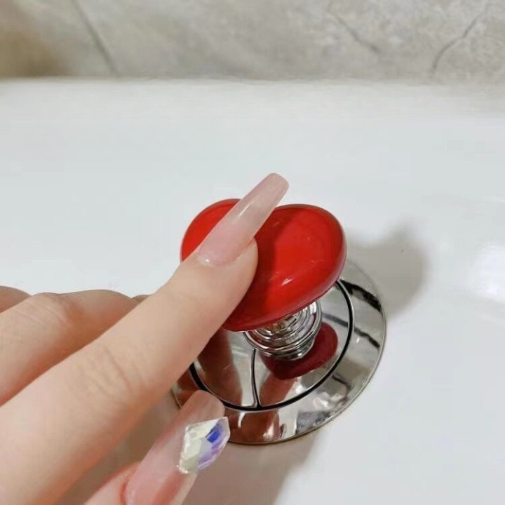 Heart Shaped Press Button