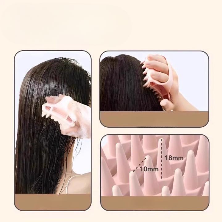 Silicone Scalp Massager Brush