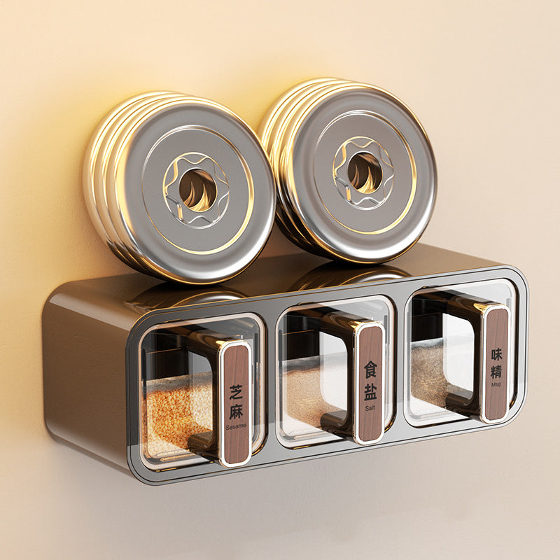 Wall-Mounted Spice Rack