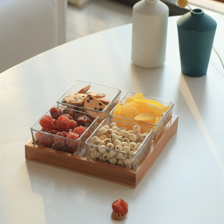 Bowl Set with Serving Tray