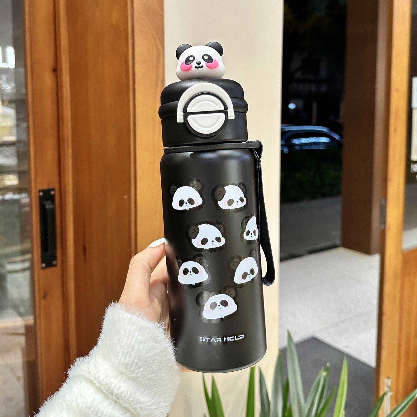 Cute Panda Water Bottle