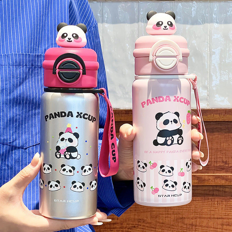 Cute Panda Water Bottle