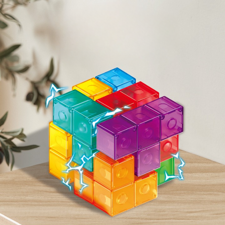 Magnetic Puzzle Cubes(With 54 Cards)