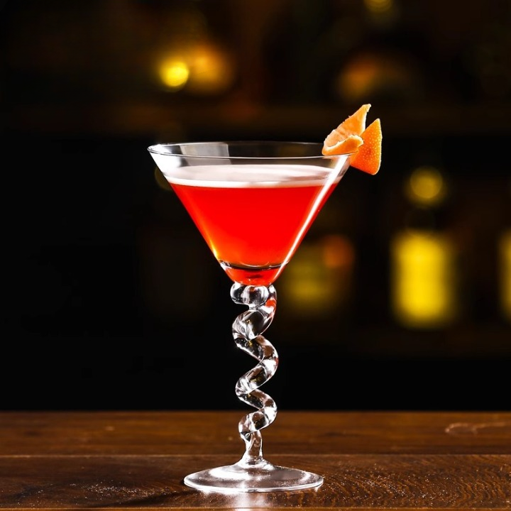 Elegant Spiral Glass
