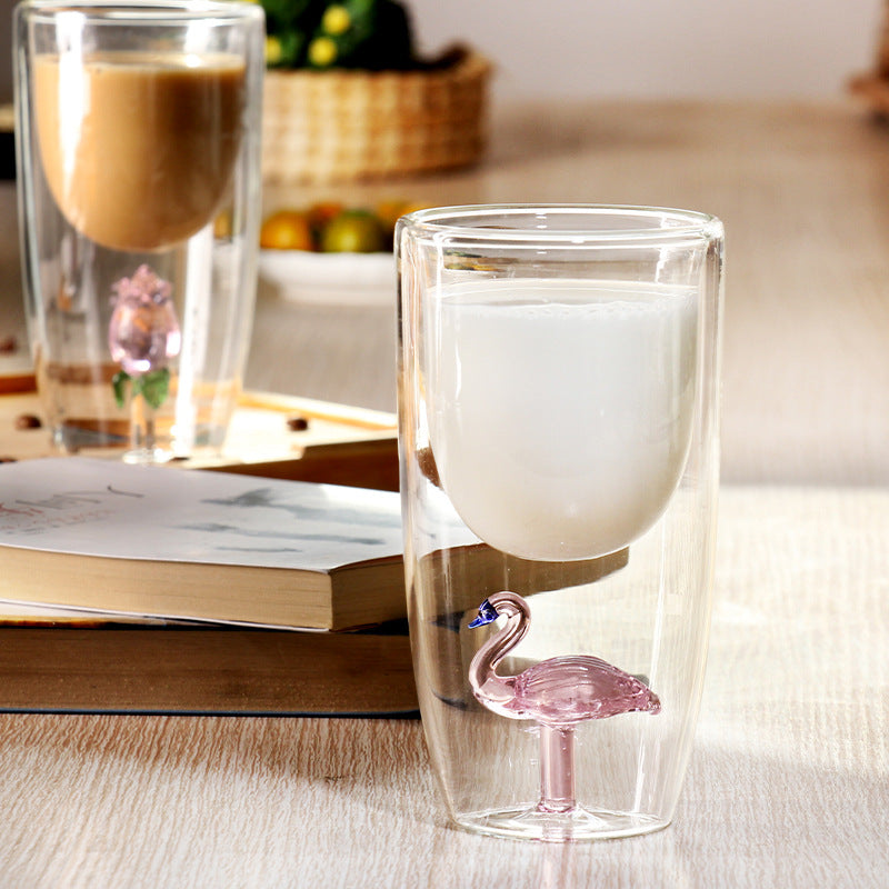 Double Glass Cup