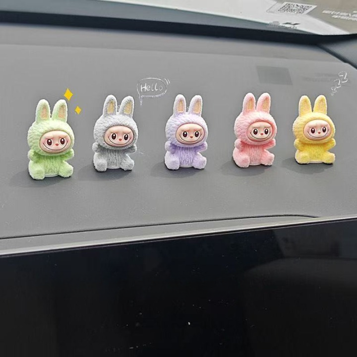 Mini Labubu Squad Decor Set