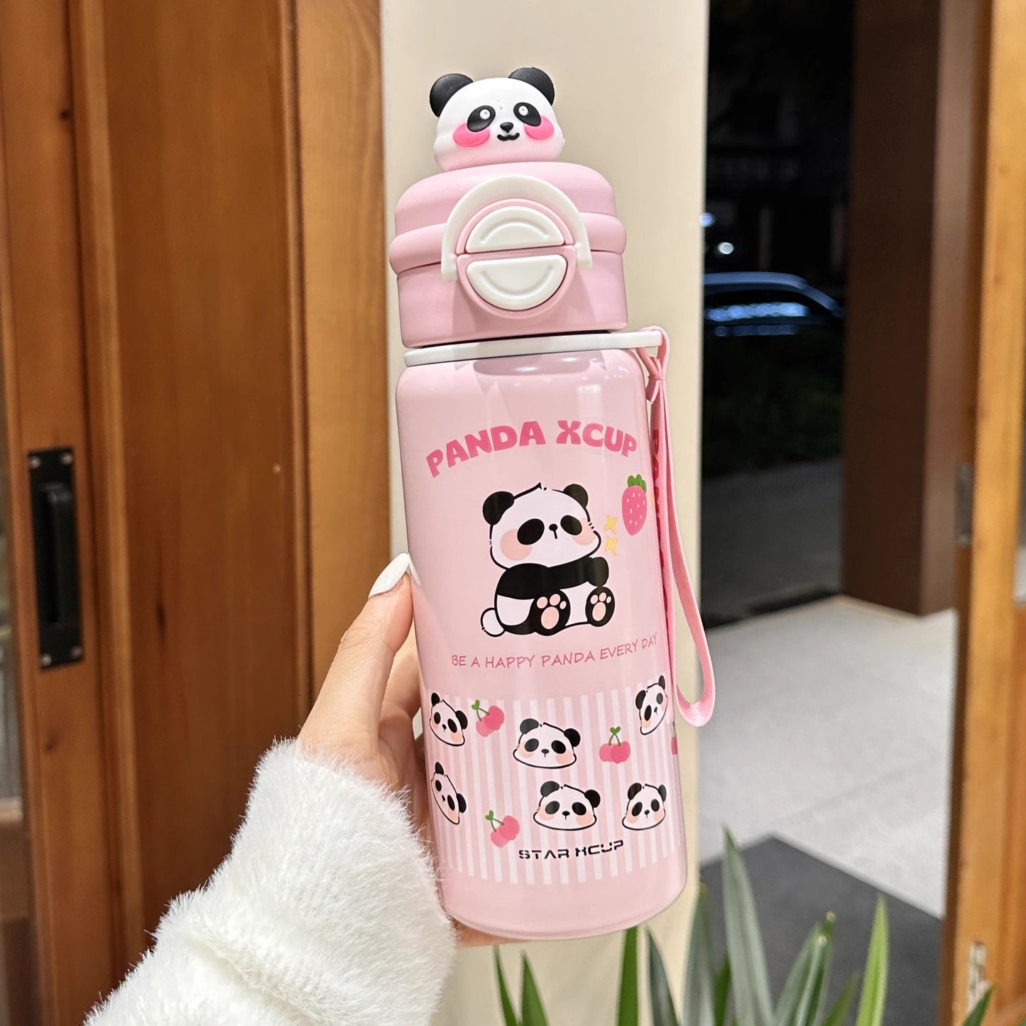 Cute Panda Water Bottle