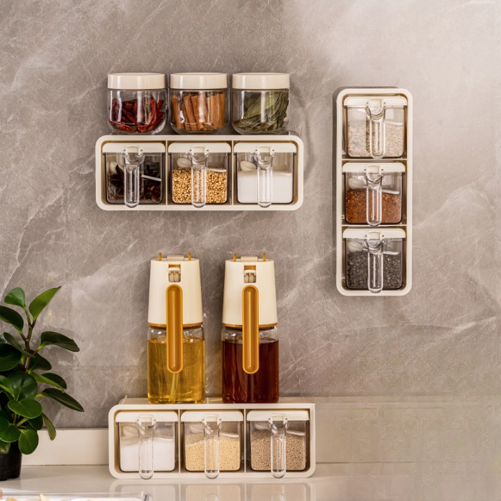 Mounted Jar Storage box