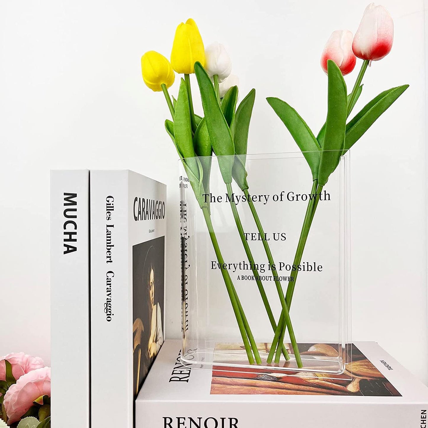 Book Vase for Flowers