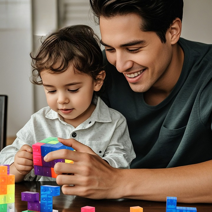 Magnetic Puzzle Cubes(With 54 Cards)