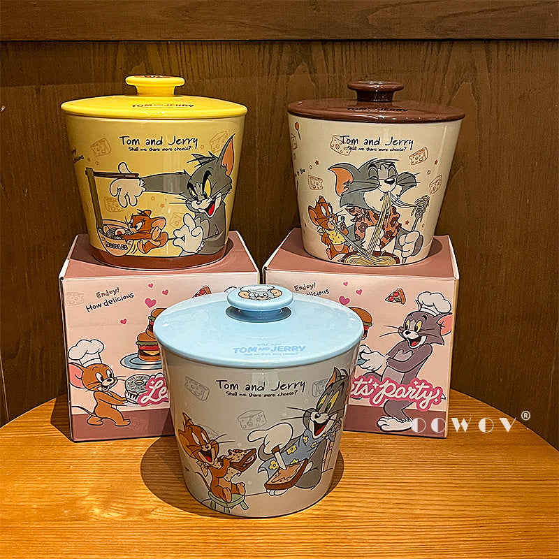 Tom and Jerry Storage Jars