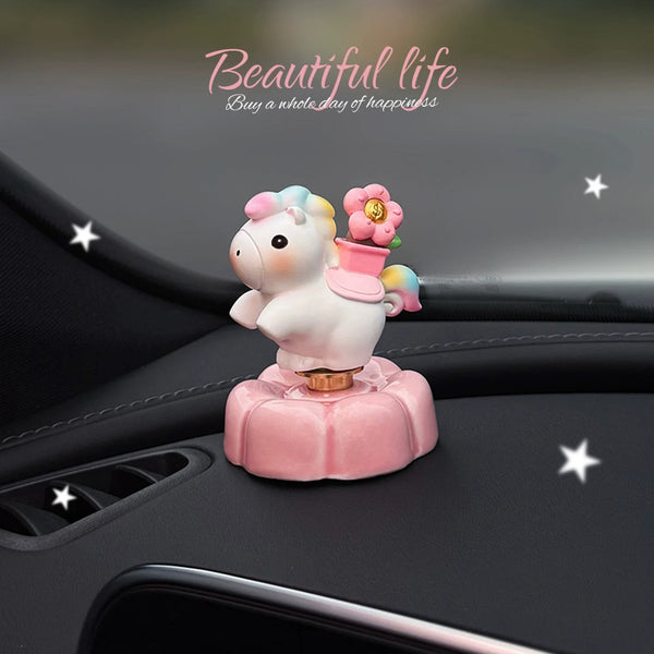 Spin Horse Car Ornament