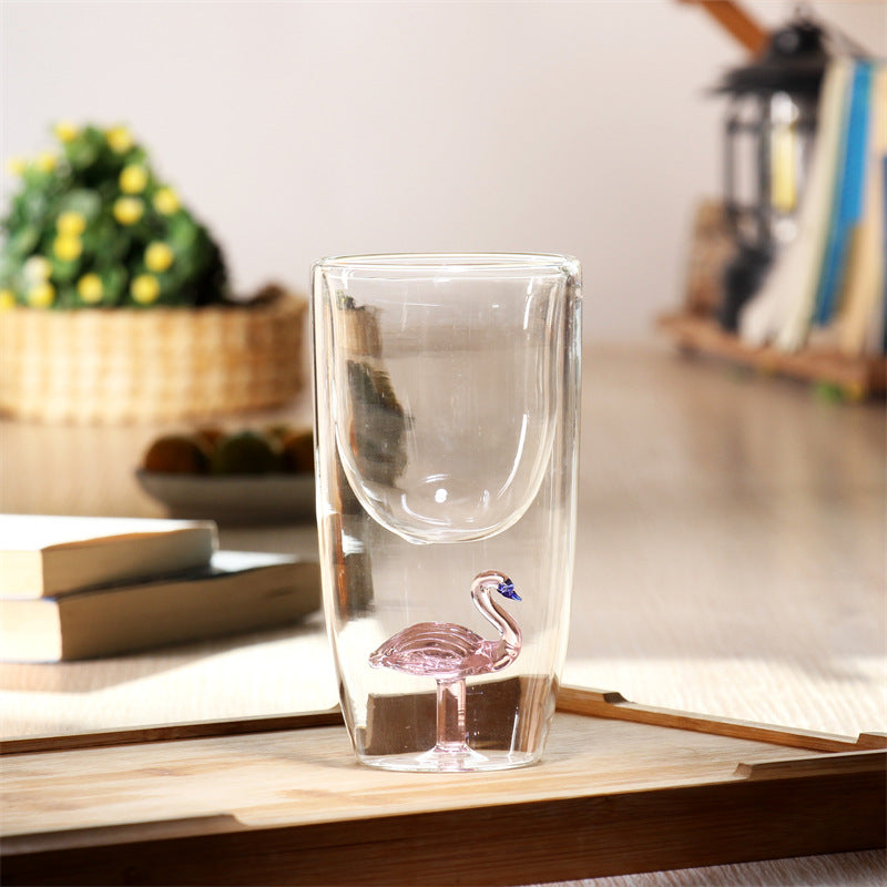 Double Glass Cup