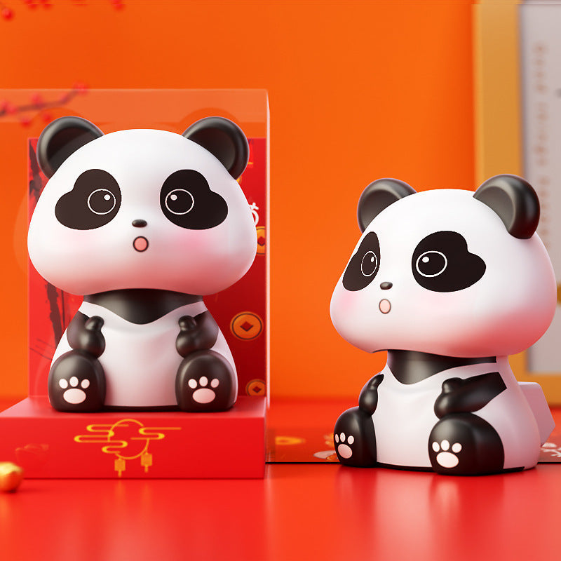 Solar Panda Ornament