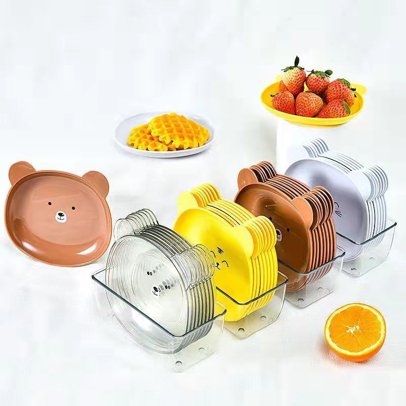Bear Snacks Plate