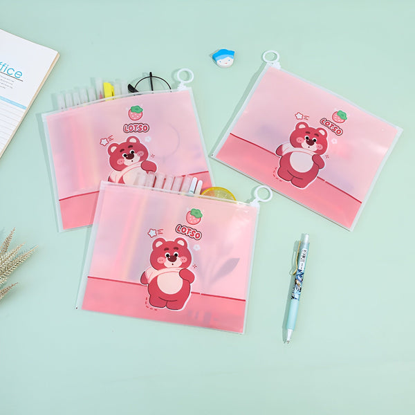 Cute Cartoon Ziplock Pouch