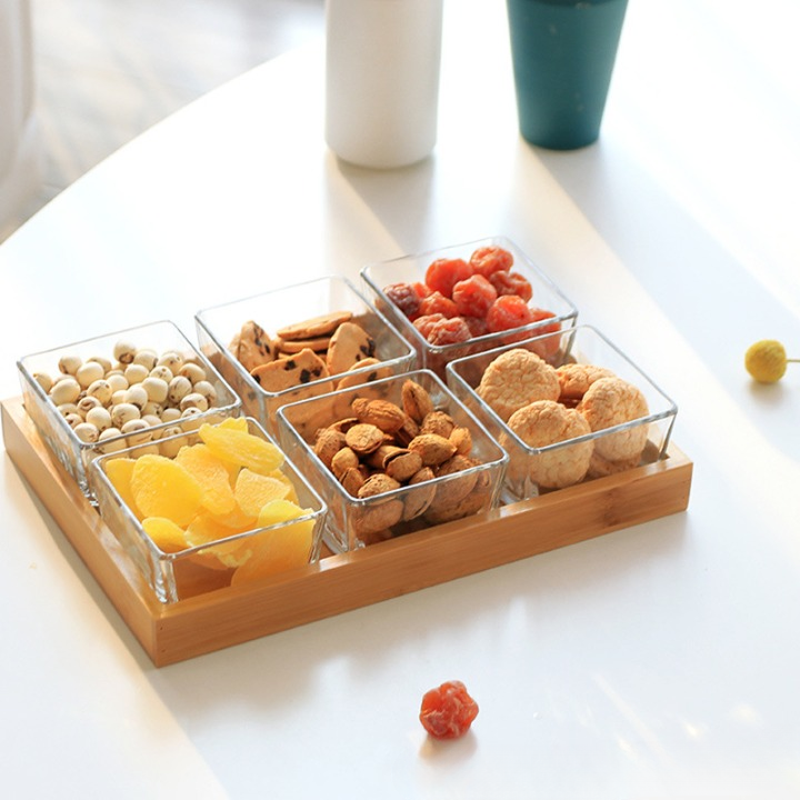 Bowl Set with Serving Tray