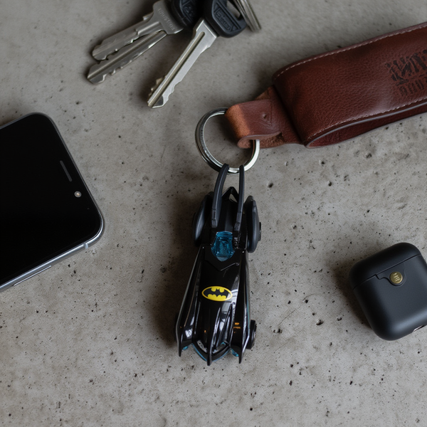 Batman Hotwheel Car Keychain