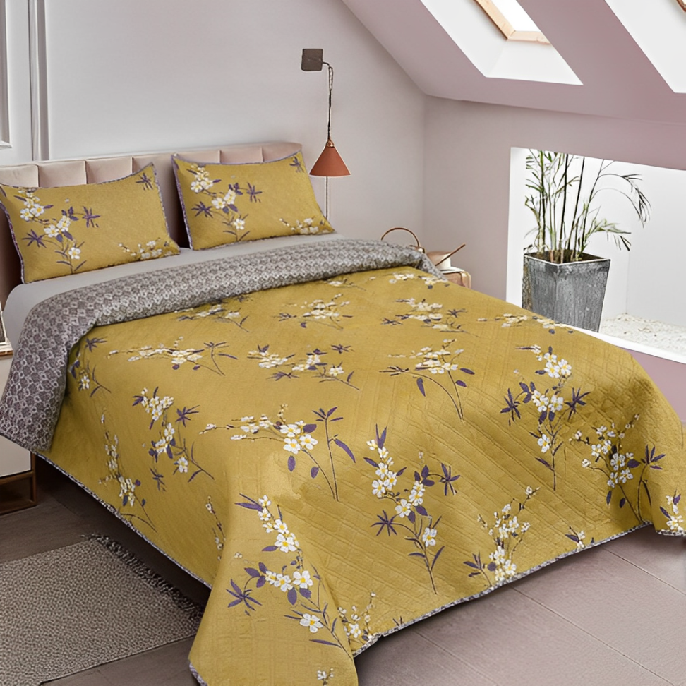 Reversible Quilted Bedsheet
