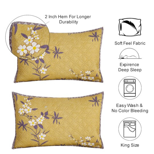 Reversible Quilted Bedsheet