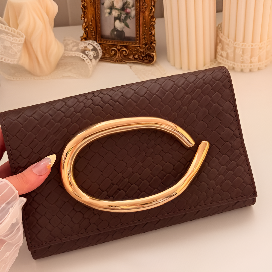 Gold Handle Clutch